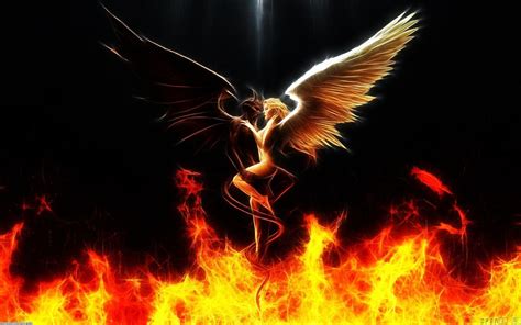 Angel and Demon Love Wallpapers - Top Free Angel and Demon Love Backgrounds - WallpaperAccess