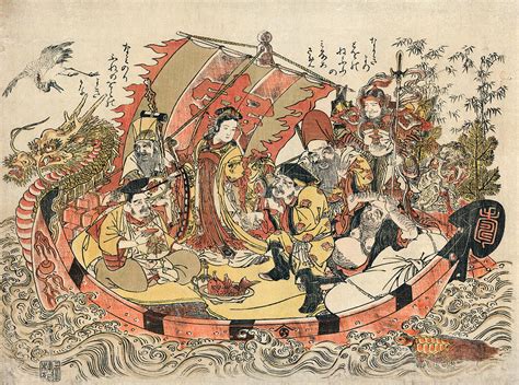 Japan Gods, C1775 Painting by Granger - Pixels