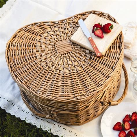 Heart Picnic Basket