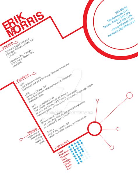 Prototype Resume by N3-496 on DeviantArt