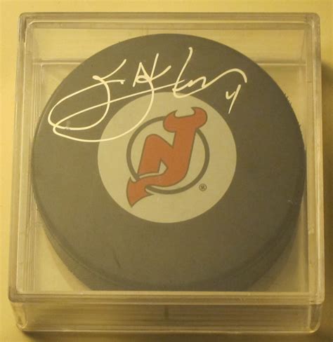 Scott Stevens Autographed Hockey Puck