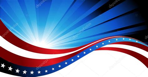 American flag, abstract background of the — Stock Vector © milenabo #77413462