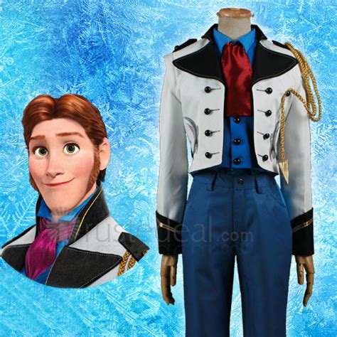 Frozen Hans Diseny Cosplay Costume