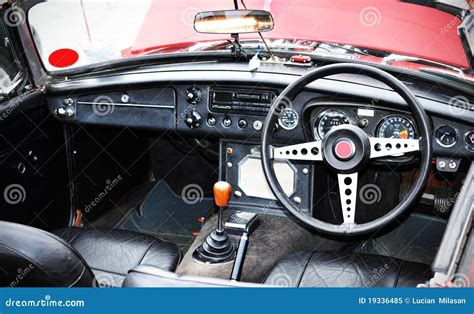 Vintage Car Interior Royalty Free Stock Photo - Image: 19336485
