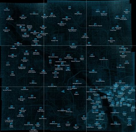 Fallout 3 Map Locations (89+ Images In Collection) Page 1 - Fallout 3 ...