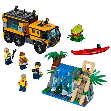 Buy LEGO City Jungle Explorers Jungle Mobile Lab 60160 Building Kit ...