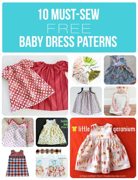 10 Must-Sew Free Baby Dress Patterns - Sew Much Ado