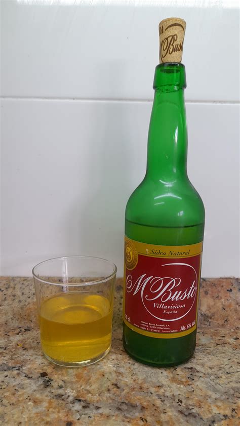 Sidra Natural M. Busto. Sidra Mayador. Cider - Traditional / Asturian ...