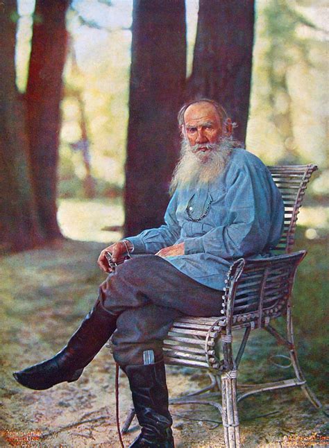 Leo tolstoy, Tolstoy, Color photography