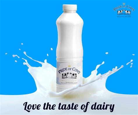 Love the taste of dairy fresh cow milk of Pride of Cows | Milk brands, Milk cow, Hand soap bottle