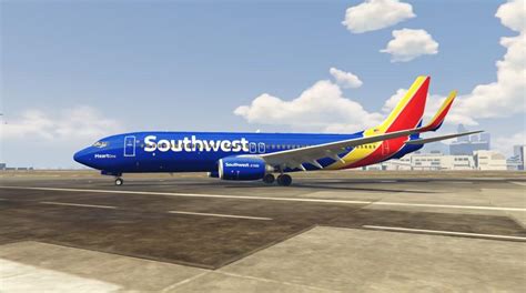 Boeing 737-800 Southwest Livery - GTA5-Mods.com