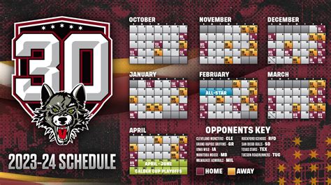 Wolves unveil 2023-24 schedule - Chicago Wolves