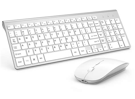 Buy Wireless Keyboard and Mouse Combo, Gamcatz Ultra Thin Full Size ...