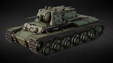 KV1-E WW2 Tank - Download Free 3D model by Artieee [a23d2ed] - Sketchfab