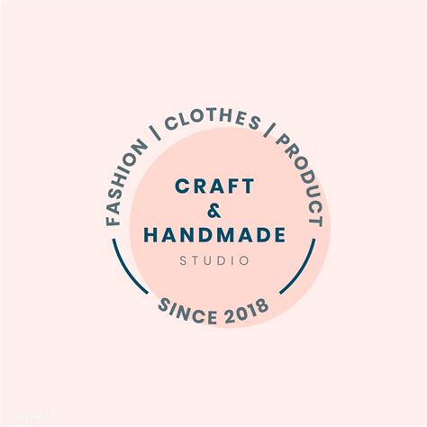 Handmade crafts logo badge design | free image by rawpixel.com / wan | Craft logo, Handmade logo ...