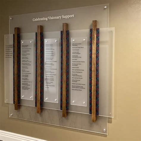Donor Wall Ideas & Examples - DonorSigns