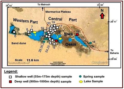 Sampling location map, Siwa Oasis, Egypt 3. THE STUDY AREA 3.1 ...