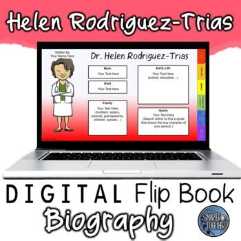 Helen Rodriguez-Trias Digital Biography Template by Smarter Together