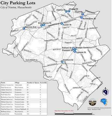 City Maps Available for Download | City of Newton, MA