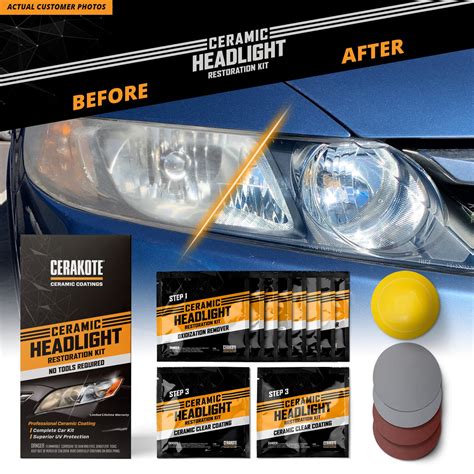 Buy CERAKOTE Ceramic Headlight Restoration Kit – Guaranteed to Last As Long As You Own Your ...