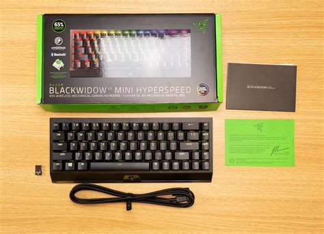 Razer Blackwidow V3 Mini Hyperspeed - The Razer 65%