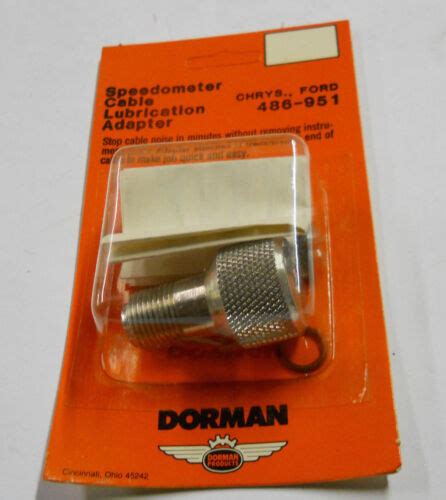 Dorman Speedometer Cable Lube Adapter for Ford Trucks F100 F150 F250 5/8''-18 | eBay