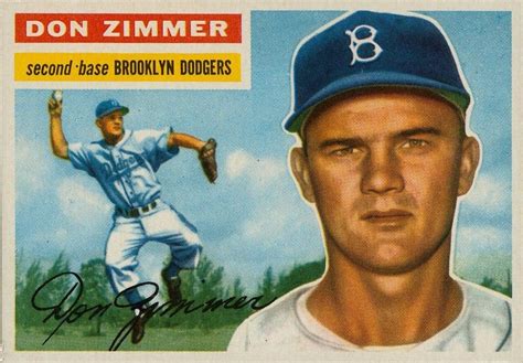 RIP Don Zimmer, Baseball Legend | Baseball cards, Baseball cards for ...