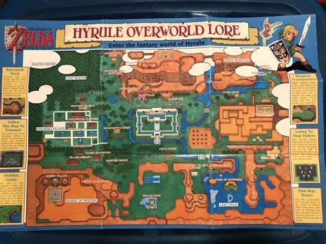 The Legend Of Zelda A Link To The Past Map - Cape May County Map