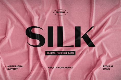 Silk Font Free Download - FreeFontDL