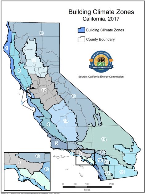 Thermal California Map - Printable Maps