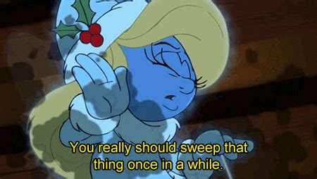 Four Eyed Cat Lady — The Smurfs: A Christmas Carol (2011)