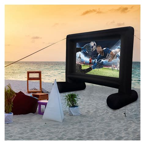 Inflatable Outdoor Projector Movie Film Screen Mega Projector Screen ...