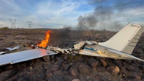 Plane crash claims pilot’s life in Arizona after reporting engine ...