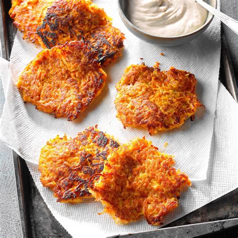 Sweet Potato Pancakes with Cinnamon Cream Recipe: How to Make It