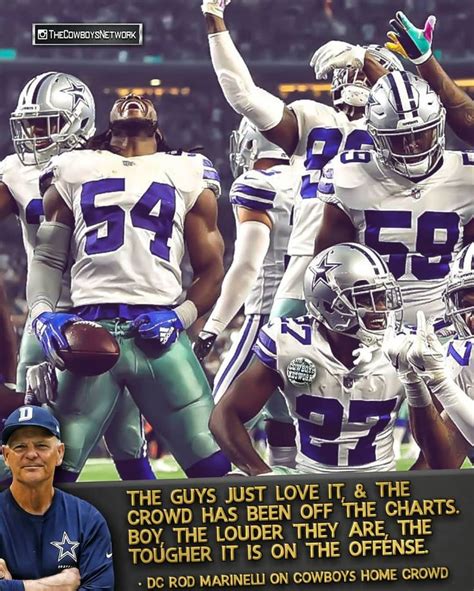 Cowboys DC Rod Marinelli on Cowboys' crowd at AT&T Stadium | Dallas ...