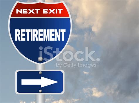 Retirement Road Sign Stock Photo | Royalty-Free | FreeImages