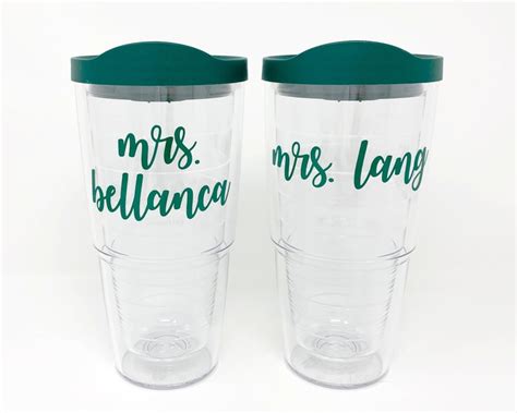 Personalized Monogrammed Tervis Tumbler 24oz Custom Tervis | Etsy