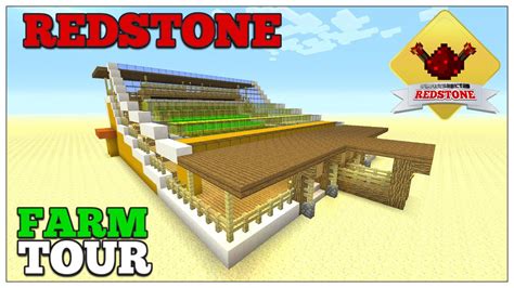 Minecraft Automatic RedStone FARM | Future Tutorial? (Tu35/1.8/1.9) Ps4/Xbox - YouTube