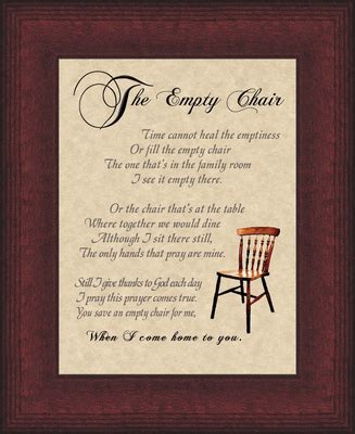 empty chair poem for wedding - This The Best Chronicle Efecto