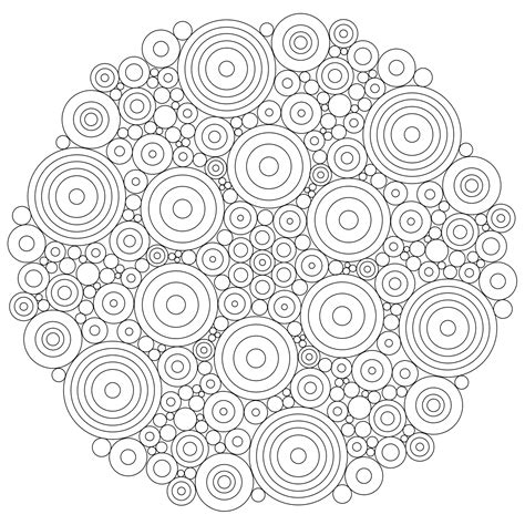 geometric design coloring pages - Clip Art Library