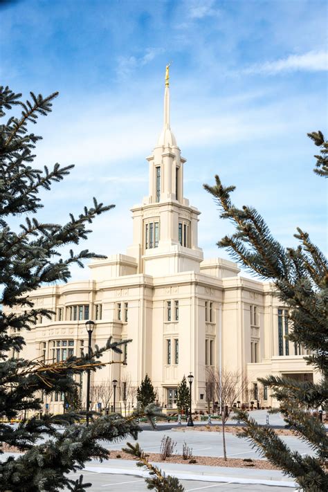 Payson Utah Temple South Side