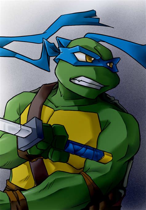 Leonardo - TMNT Leonardo Fan Art (34435944) - Fanpop