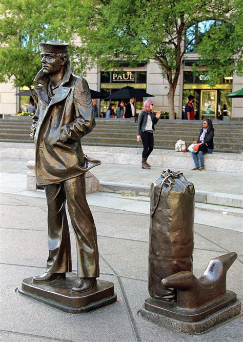 The Lone Sailor At The United States Navy Memorial Photograph by Cora Wandel | Fine Art America