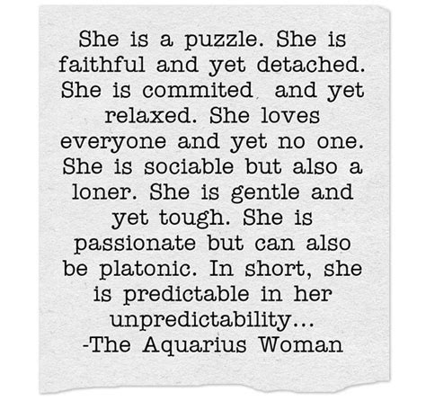 The aquarius woman | Aquarius quotes, Aquarius truths, Aquarius love