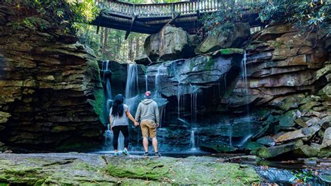 Spending all day at Blackwater Falls State Park - Hand in Hand Adventures