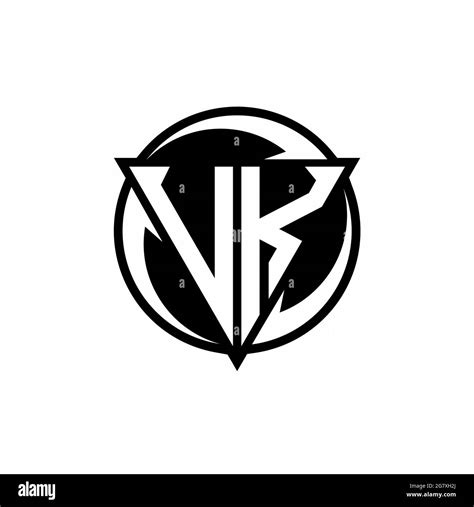 Letter Vk Logo Design