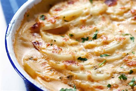 Smoked Creamy Au Gratin Potatoes - Angry BBQ