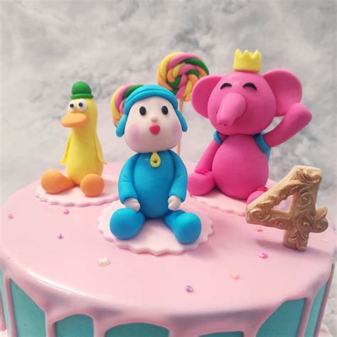 Pocoyo Cake | Pocoyo theme birthday cake | Order Custom Cakes in ...