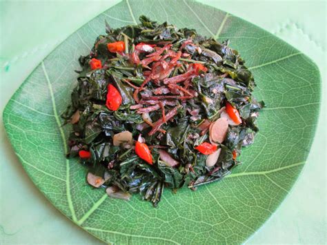 Resep Tumis Daun SIngkong Teri Pedas dan Enak ~ Dapur Onlineku