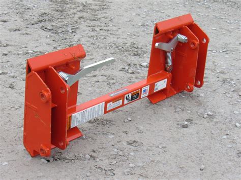 Kubota Tractor LA524 and LA525 Loader to Skid Steer Quick Attach Adapter 835160 – Skid Steer ...